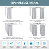 Electric Curtain Tracks 87"-244" Smart Curtains Motorized Opener Curtains Rod with Remote Control (157'') view 4
