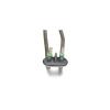 REPORSHOP - Dishwasher heating element compatible with Smeg 2200w 230v view 3
