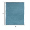 HomeRoots Decor 3'3" x 5'3" Polyester Highlighter Blue Area Rug view 3