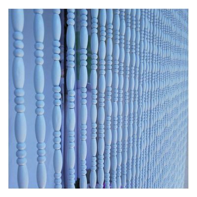 Beaded Curtain PENGFEI Natural Wooden Beads Door String Home Dcor for Doorway Closet Passage Wall Panel Fringe Screen Panel, White, Customizable (Size : 90x200CM-31 Strands)