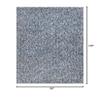 HomeRoots Polyester 8' x 11' 'Indigo and Ivory Heather Shag Area Rug view 2