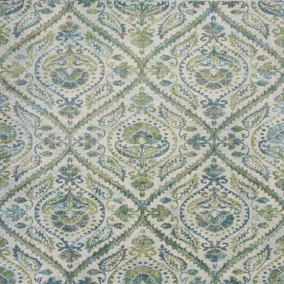 HomeRoots Decor 3'3" x 4'11" Polypropelene Ivory/Teal Area Rug