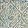HomeRoots Decor 3'3" x 4'11" Polypropelene Ivory/Teal Area Rug view 3
