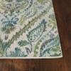 HomeRoots Decor 3'3" x 4'11" Polypropelene Ivory/Teal Area Rug view 4
