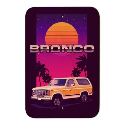 GRAPHICS & MORE Ford Bronco 1982 Retro Home Business Office Sign
