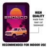GRAPHICS & MORE Ford Bronco 1982 Retro Home Business Office Sign view 2