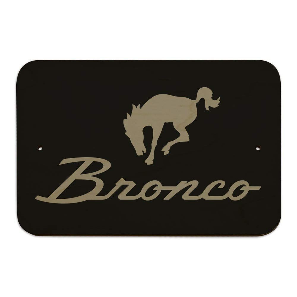 GRAPHICS & MORE Ford Bronco Chrome Logo Home Business Office Sign