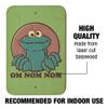 GRAPHICS & MORE Sesame Street Cookie Monster Om Nom Nom Home Business Office Sign view 2
