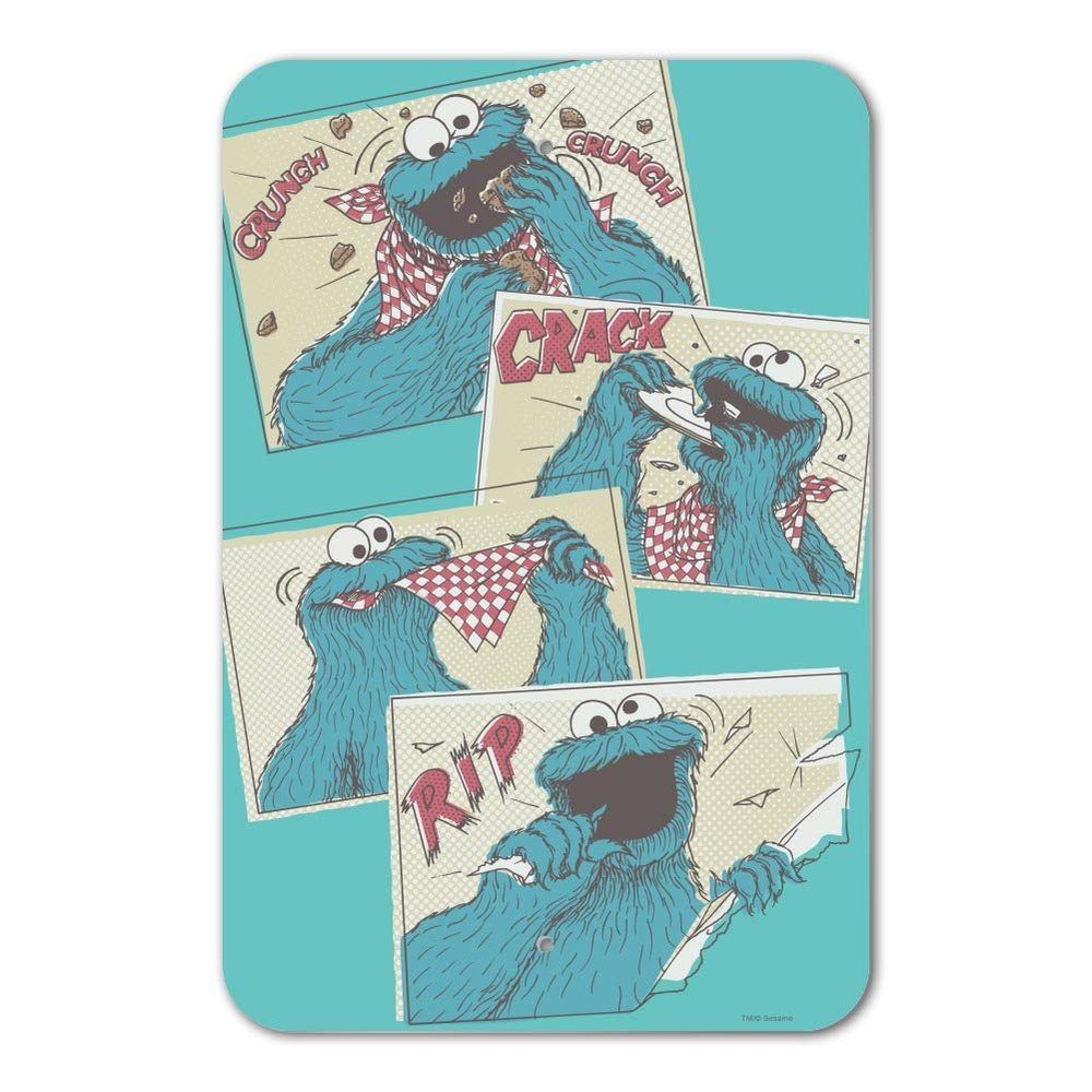 GRAPHICS & MORE Sesame Street Cookie Monster Comic Home Business Office Sign