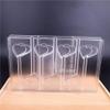 7 cavities double heart with sitck shape polycarbonate PC chocolate mold lollipop popsicle mould candy molds tools DIY bakery view 3