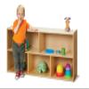 Jonti-Craft Young Time 7045YT Toddler Single Storage Unit Shelves - Kids Classroom Storage Shelf view 1
