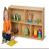 Jonti-Craft Young Time 7045YT Toddler Single Storage Unit Shelves - Kids Classroom Storage Shelf view 3