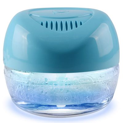 ap airpleasure Water-Based Purifier Air Washer, Air Revitalizer & Freshener, Air Fresher with 7 LED Color Changing Light for Rooms (Blue)