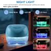 ap airpleasure Water-Based Purifier Air Washer, Air Revitalizer & Freshener, Air Fresher with 7 LED Color Changing Light for Rooms (Blue) view 2