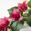 2pcs Silk Bougainvillea Vine Plant 34inch Artificial Flowers Cascade for Wedding Arch Decor, Silk Hanging Flower Garland for Backdrop, Party, Garden & Home Decoration (Magenta) view 2