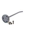 MroMax Stainless Steel Wall Hook, 150mm Height White Elephant Nose Wall Mounted Coat Hooks for Hanging Bathroom Robe, Coat, Kitchen Utensil and Bag,1Pc view 1