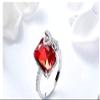 Bansriracha Rings for Women Genuine 925 Sterling Silver Purple Amethyst Ring Classic Gemstone Wedding Silver Birthstone Jewelry (Light Siam, 8) view 3
