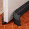 GroTheory 2 Pack Under Door Draft Stopper, Home Improvement, Weather Stripping Door Seal, Bottom of Door Sweep, Garage Window Blocker Noise Dust Insulation Draft Guard, 39" L, Black view 1