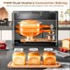 KBS Premium 2LB Convection Bread Maker Dual Heaters, 710W Stainless Steel 17-in-1 Bread Machine Healthy Ceramic Pan, Nut Dispenser,Touch Panel, 3 Loaf Sizes 3 Crust Colors, 15H Timer,Low Noise,Recipes view 3