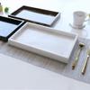 StonePlus Natural Marble Storage Vanity Tray, Cosmetics Jewelery Tray, Kitchen Organizer, Coffee Table Tray (Volakas White, Glossy Surface, 11.8L x 7.87W x 1.18H) view 2