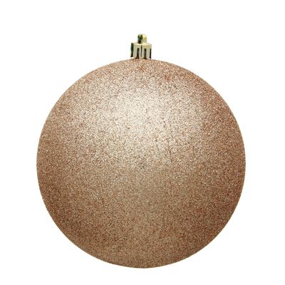 2.4" CAF Latte Glitter Ball 24/Bag