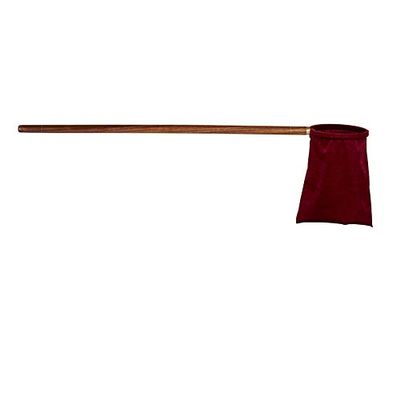 US Gifts Offering Bag with 30" Long Wooden Handle