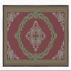 DEERLUX Transitional Living Room Area Rug with Nonslip Backing, 3 x 5 ft Extra Small, Red Medallion Pattern view 3