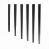 Akebono GM-4005 Decagonal Round Noodle Chopsticks, Black, 9.4 inches (24 cm), Set of 5, Made in Japan view 2