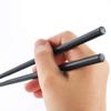 Akebono GM-4005 Decagonal Round Noodle Chopsticks, Black, 9.4 inches (24 cm), Set of 5, Made in Japan view 3