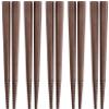 Akebono PM-105 Tornado Chopsticks, Brown, 8.3 inches (21 cm), Set of 5, Made in Japan view 1