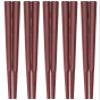 Akebono GM-4014 Decagonal Round Noodle Chopsticks, 8.3 inches (21 cm), Set of 5, Made in Japan view 1