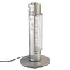 HeatMate Sengoku Portable Instant Heat Graphite Medium Tower Electric Heater for Small Areas in Homes, Offices, and Workshops, Champagne view 2
