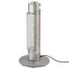HeatMate Sengoku Portable Instant Heat Graphite Medium Tower Electric Heater for Small Areas in Homes, Offices, and Workshops, Champagne view 3