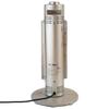 HeatMate Sengoku Portable Instant Heat Graphite Medium Tower Electric Heater for Small Areas in Homes, Offices, and Workshops, Champagne view 4