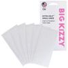 Single Sided Tape for Hair Extensions by Big Kizzy (72 tabs) - Extra Hold - Easy Install & Removal Replacement Tape for Thin, Fine Hair, 4cm x .8cm Tape for Extensions, Professional Extension Tape view 1