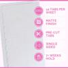 Single Sided Tape for Hair Extensions by Big Kizzy (72 tabs) - Extra Hold - Easy Install & Removal Replacement Tape for Thin, Fine Hair, 4cm x .8cm Tape for Extensions, Professional Extension Tape view 2