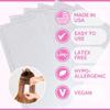 Single Sided Tape for Hair Extensions by Big Kizzy (72 tabs) - Extra Hold - Easy Install & Removal Replacement Tape for Thin, Fine Hair, 4cm x .8cm Tape for Extensions, Professional Extension Tape view 3