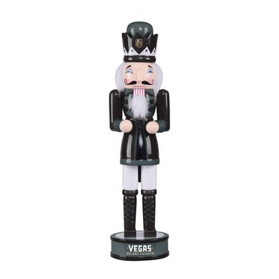 FOCO NHL Vegas Golden Knights Team Logo 14' Holiday NutcrackerTeam Logo 14' Holiday Nutcracker, Version 2, One Size