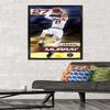 Trends International NBA Denver Nuggets - Jamal Murray 19 Wall Poster, 22.375" x 34", Black Framed Version view 2
