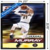 Trends International NBA Denver Nuggets - Jamal Murray 19 Wall Poster, 22.375" x 34", Black Framed Version view 3