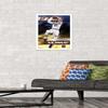 Trends International NBA Denver Nuggets - Jamal Murray 19 Wall Poster, 14.725" x 22.375", White Framed Version view 2
