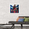 Trends International NBA New Orleans Pelicans - Zion Williamson 19 Wall Poster, 14.725" x 22.375", White Framed Version view 2