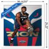 Trends International NBA New Orleans Pelicans - Zion Williamson 19 Wall Poster, 14.725" x 22.375", White Framed Version view 3