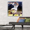 Trends International NBA Denver Nuggets - Jamal Murray 19 Wall Poster, 22.375" x 34", Silver Framed Version view 2