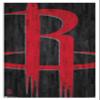 Trends International NBA Houston Rockets - Logo 19 Wall Poster, 14.725" x 22.375", White Framed Version view 1