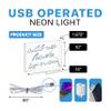 JONATHAN Y NEN1013A All We Have Is Now Neon Sign 14" x 10", USB Powered LED Light Up Wall Decor, Modern White Acrylic Box Light for Bedroom, Dorm Room, Bar, Party, Wall Mount or Tabletop view 4