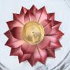 Brass Lotus Kuber Diya for Puja Home Dcor Brass Diya Deepak Oil Lamp Small Lotus Kamal Shape for Home Temple Puja Articles Decor Gifts Giting (6-Inch) view 2