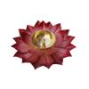 Brass Lotus Kuber Diya for Puja Home Dcor Brass Diya Deepak Oil Lamp Small Lotus Kamal Shape for Home Temple Puja Articles Decor Gifts Giting (6-Inch) view 3