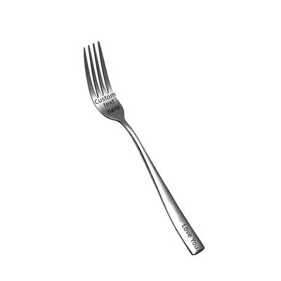 OBTIAN Custom Personalized Engraved Forks - Stainless Steel Unique Gift for Loved Ones