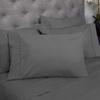 6 Pc Bed Set 100% Cotton RV-King Sheet Set with 800 TC Long Luxury Hotel Bedding Sheets Grey, Fit Upto 12" Deep Pocket 1 Flat, 1 Fitted & 4 Pillowcases (RV-King, Grey) view 2